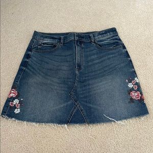 Denim skirt